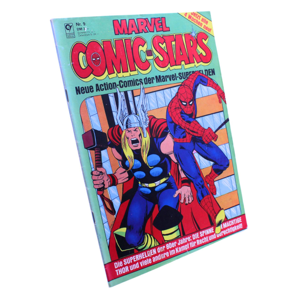 Marvel Comic-Stars Nr. 9 (1981) Condor Verlag | Spider-Man & Thor | Hoppla Stuff
